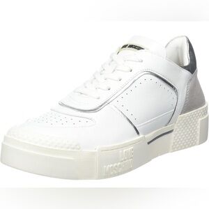 Love Moschino women's SCARPAOxford slip-on shoe